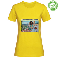 T-Shirt Woman Organic Maglietta Femminile in Cotone Organico - Midsummer