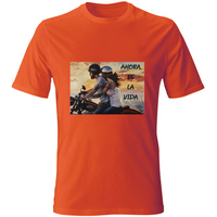 T-Shirt Unisex Maglietta in Cotone - Ahora Es La Vida - (R.C. Garcia)
