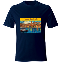 Unisex T-Shirt Cotton T-Shirt - L'Amour Dans La Ville - (RC Garcia)