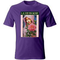 Unisex Cotton T-Shirt - La Vie En Rose - (RC Garcia)