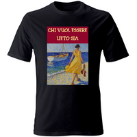 T-Shirt Unisex Maglietta in Cotone - Chi Vuol Esser Lieto Sia - (R. C. Garcia)
