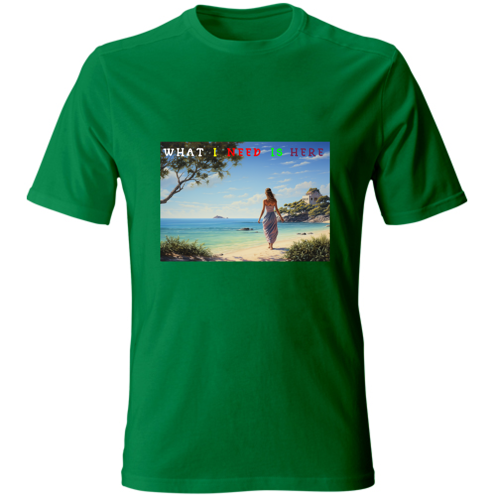 Unisex T-Shirt Cotton T-Shirt - What a Need - (RC Garcia)