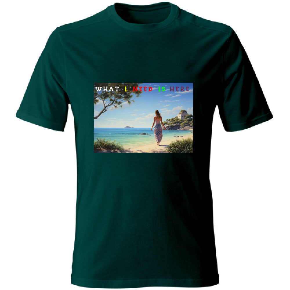 Unisex T-Shirt Cotton T-Shirt - What a Need - (RC Garcia)