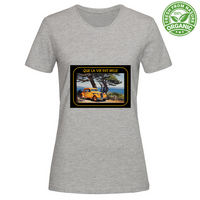 T-Shirt Woman Organic Maglietta Femminile in Cotone Organico - Que La Vi