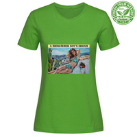 T-Shirt Woman Organic Maglietta Femminile in Cotone Organico - Midsummer