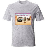 T-Shirt Unisex Maglietta in Cotone - Non Aspettare Vai