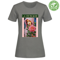 T-Shirt Woman Organic Maglietta Femminile in Cotone Organico - La Vie En