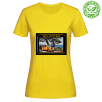 T-Shirt Woman Organic Maglietta Femminile in Cotone Organico - Que La Vi