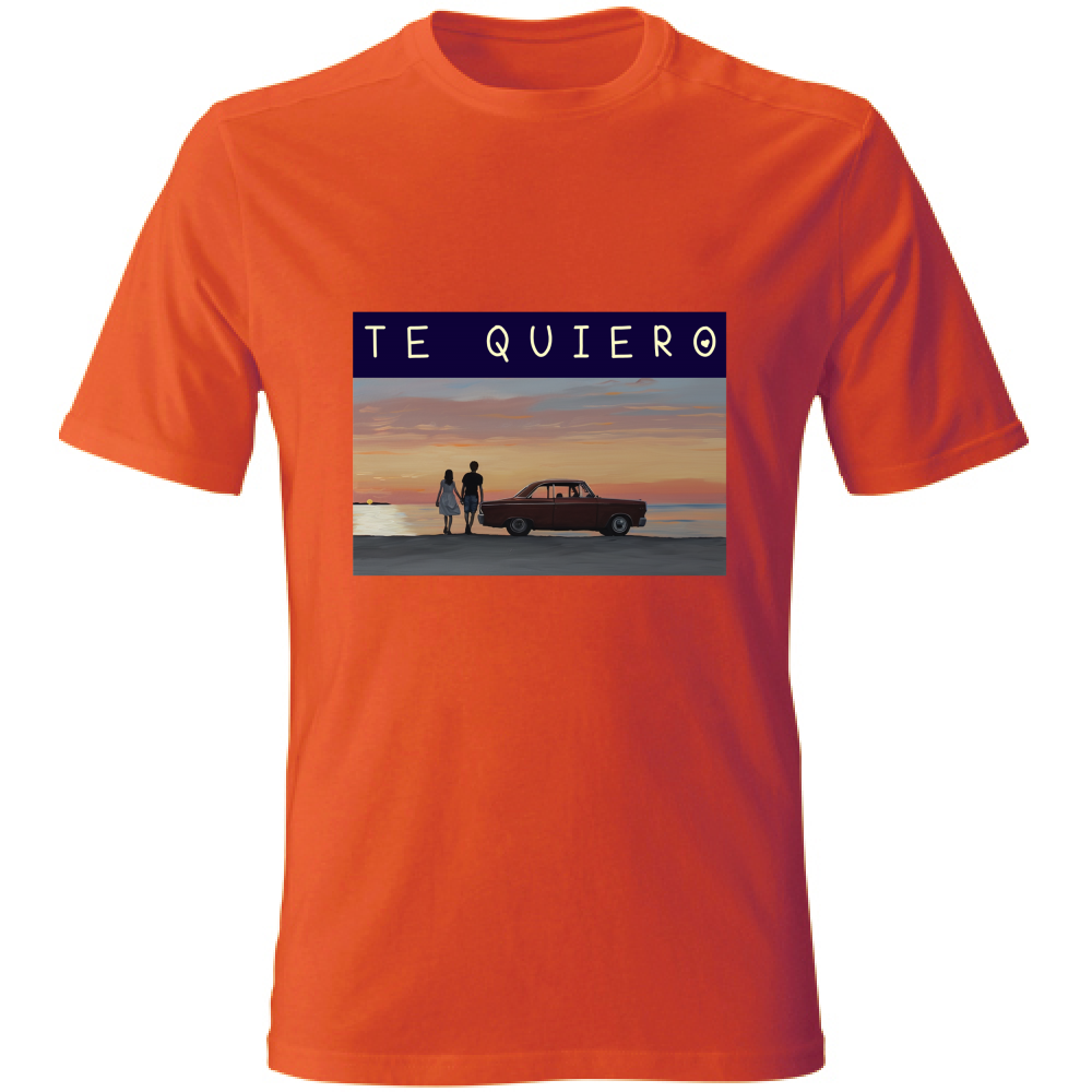 T-Shirt Unisex Maglietta in Cotone - Te Quiero - (R.C. Garcia)