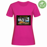 T-Shirt Woman Organic Maglietta Femminile in Cotone Organico - Que La Vi