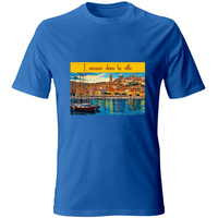 Unisex T-Shirt Cotton T-Shirt - L'Amour Dans La Ville - (RC Garcia)