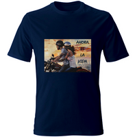 T-Shirt Unisex Maglietta in Cotone - Ahora Es La Vida - (R.C. Garcia)