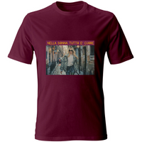 T-Shirt Unisex Maglietta in Cotone -Nella Donna Tutto E' Cuore