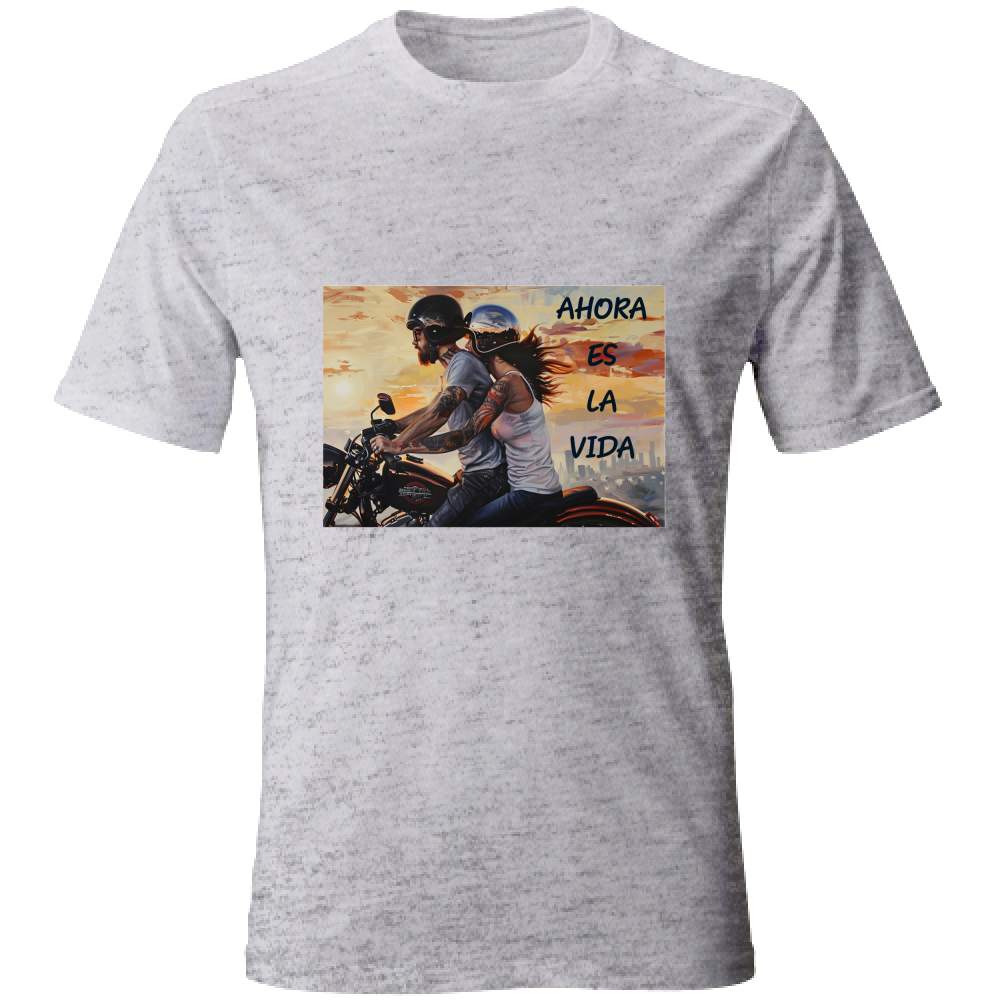 T-Shirt Unisex Maglietta in Cotone - Ahora Es La Vida - (R.C. Garcia)