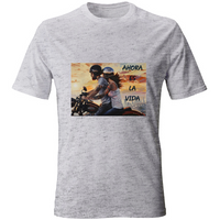 T-Shirt Unisex Maglietta in Cotone - Ahora Es La Vida - (R.C. Garcia)