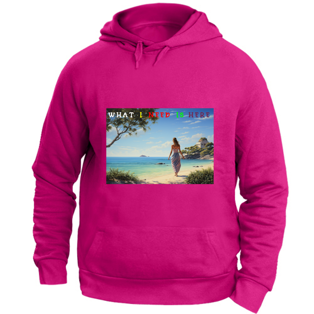 Sweat à capuche unisexe - What A Need - (RC Garcia)