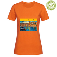 T-Shirt Woman Organic Maglietta Femminile in Cotone Organico - L Amour -