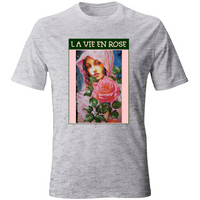 Unisex Cotton T-Shirt - La Vie En Rose - (RC Garcia)