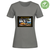 T-Shirt Woman Organic Maglietta Femminile in Cotone Organico - Que La Vi