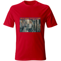T-Shirt Unisex Maglietta in Cotone -Nella Donna Tutto E' Cuore