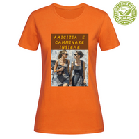 Women's Organic Cotton T-Shirt - Friendship