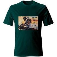 T-Shirt Unisex Maglietta in Cotone - Ahora Es La Vida - (R.C. Garcia)