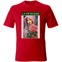 Unisex Cotton T-Shirt - La Vie En Rose - (RC Garcia)