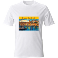 Unisex T-Shirt Cotton T-Shirt - L'Amour Dans La Ville - (RC Garcia)