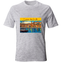 Unisex T-Shirt Cotton T-Shirt - L'Amour Dans La Ville - (RC Garcia)