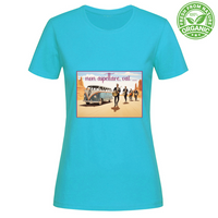 T-Shirt Woman Organic Maglietta Femminile in Cotone Organico - Non Aspet