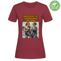 Women's Organic Cotton T-Shirt - Friendship