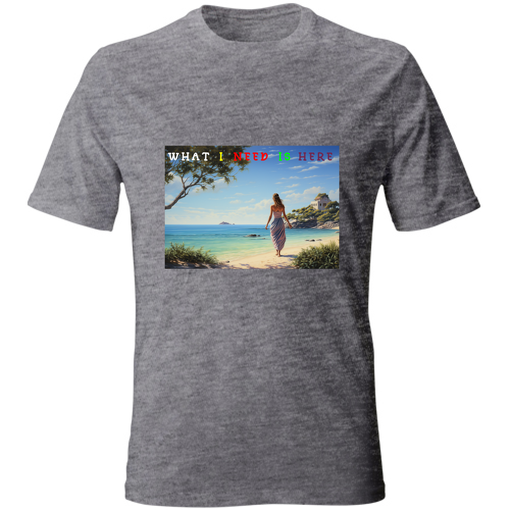 Unisex T-Shirt Cotton T-Shirt - What a Need - (RC Garcia)