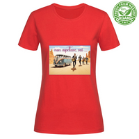 T-Shirt Woman Organic Maglietta Femminile in Cotone Organico - Non Aspet