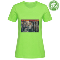 T-Shirt Woman Organic Maglietta Femminile in Cotone Organico - Nella Don