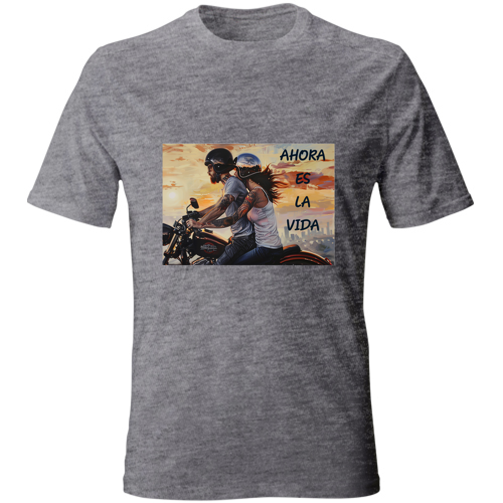 T-Shirt Unisex Maglietta in Cotone - Ahora Es La Vida - (R.C. Garcia)