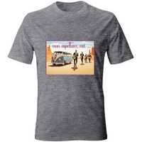 T-Shirt Unisex Maglietta in Cotone - Non Aspettare Vai