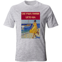 T-Shirt Unisex Maglietta in Cotone - Chi Vuol Esser Lieto Sia - (R. C. Garcia)