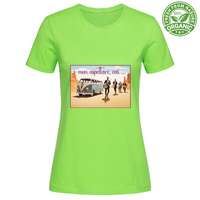 T-Shirt Woman Organic Maglietta Femminile in Cotone Organico - Non Aspet