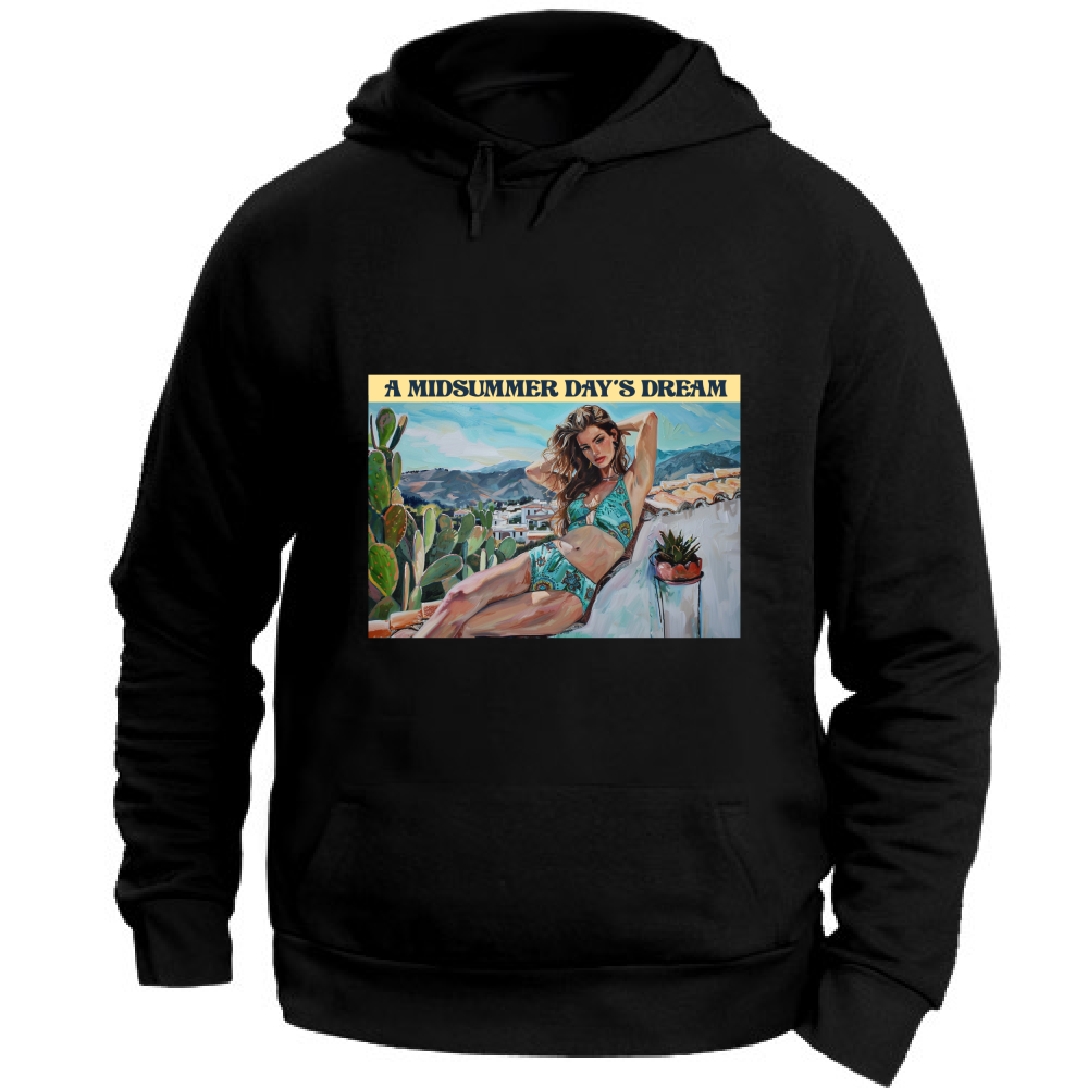 Felpa Unisex con Cappuccio Felpa Unisex -Midsummer - (R.C. Garcia)