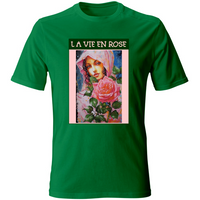 Unisex Cotton T-Shirt - La Vie En Rose - (RC Garcia)