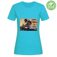 T-Shirt Woman Organic Maglietta Femminile in Cotone Organico - Ahora - (