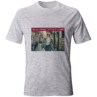 T-Shirt Unisex Maglietta in Cotone -Nella Donna Tutto E' Cuore