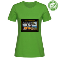 T-Shirt Woman Organic Maglietta Femminile in Cotone Organico - Que La Vi
