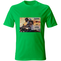 T-Shirt Unisex Maglietta in Cotone - Ahora Es La Vida - (R.C. Garcia)