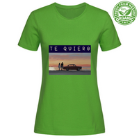 T-Shirt Woman Organic Maglietta Femminile in Cotone Organico - Te Quiero