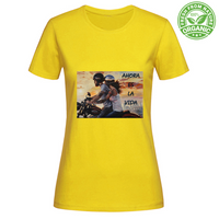 T-Shirt Woman Organic Maglietta Femminile in Cotone Organico - Ahora - (