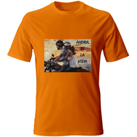 T-Shirt Unisex Maglietta in Cotone - Ahora Es La Vida - (R.C. Garcia)