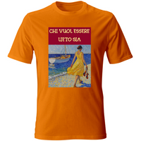 T-Shirt Unisex Maglietta in Cotone - Chi Vuol Esser Lieto Sia - (R. C. Garcia)