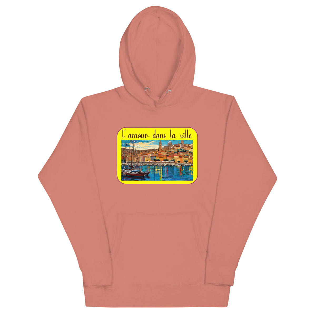 Unisex artistic hoodie designed by artist Raul Carrasco Garcia