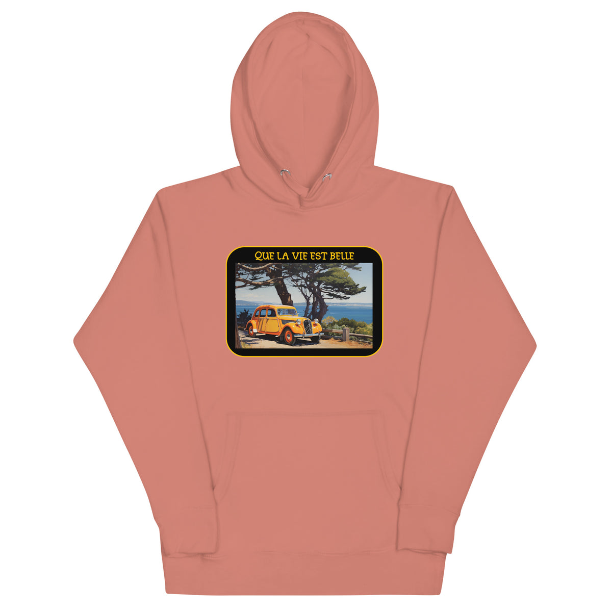 Unisex artistic hoodie designed by artist Raul Carrasco Garcia